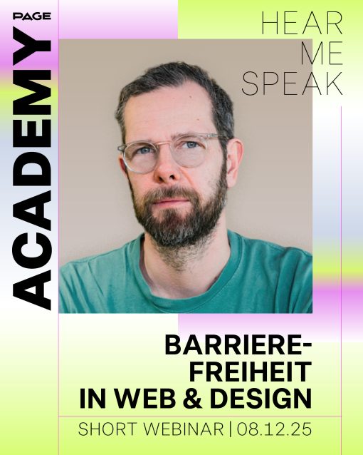 Webinar zum Thema Barrierefreiheit digital