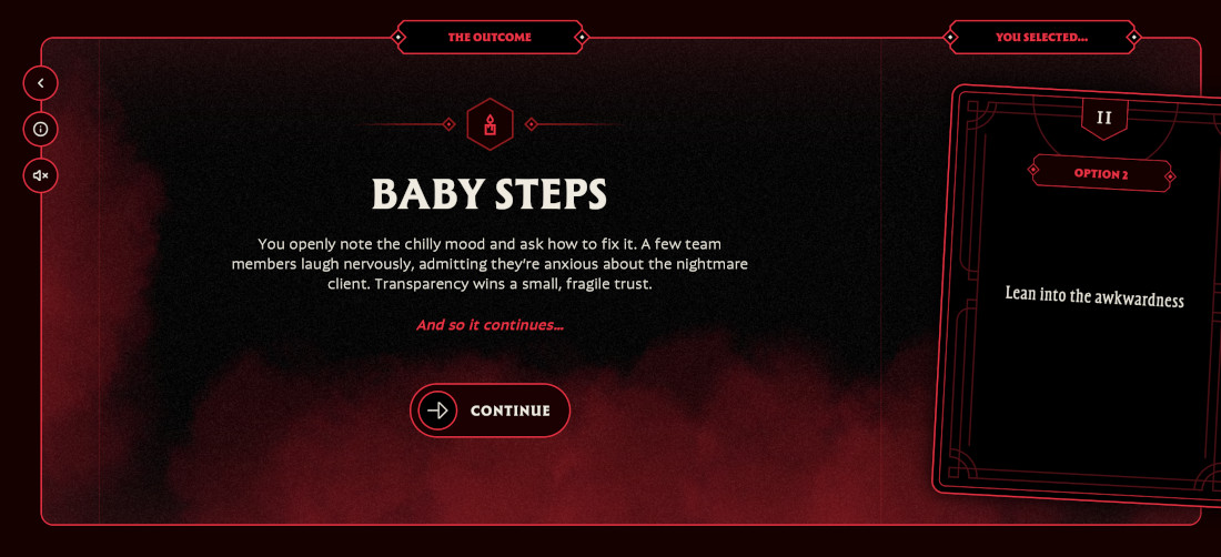 The Scope Creep Gamedesign Screenshot