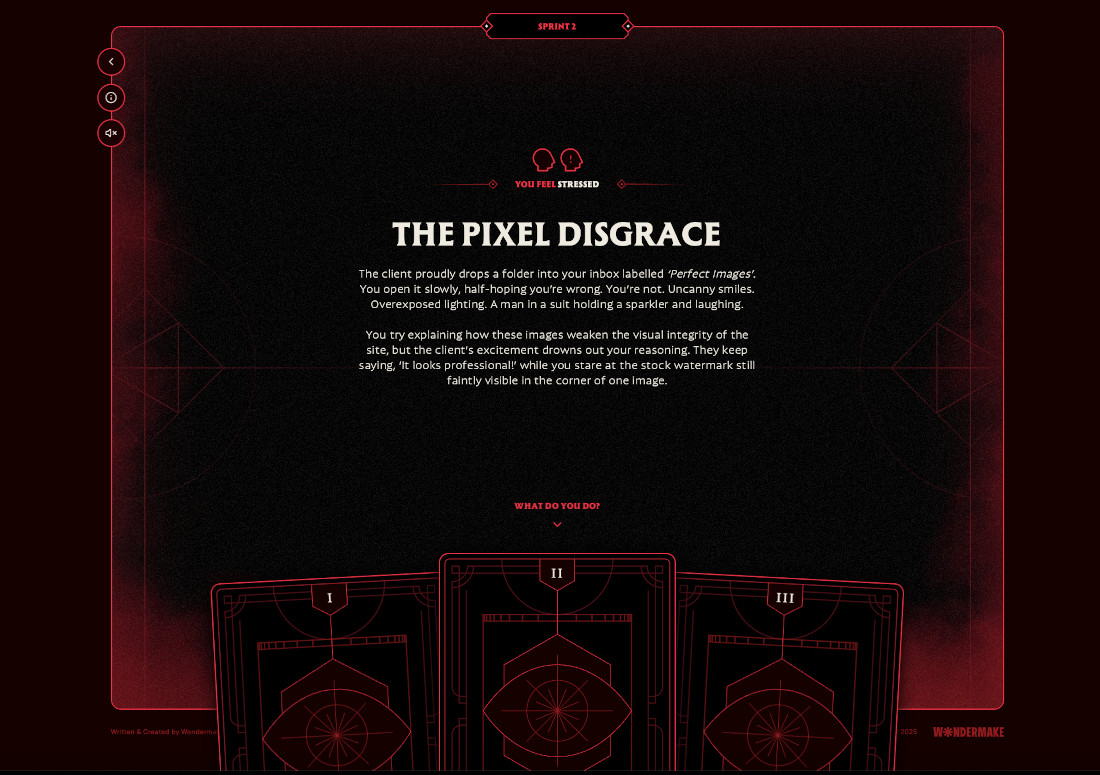The Scope Creep Gamedesign Screenshot