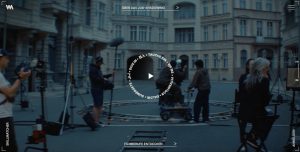 NewMotion Plattform, Screenshot der Site