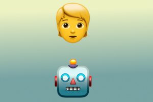 Collaborative Agentic AI Grafik mit Mensch und Roboter