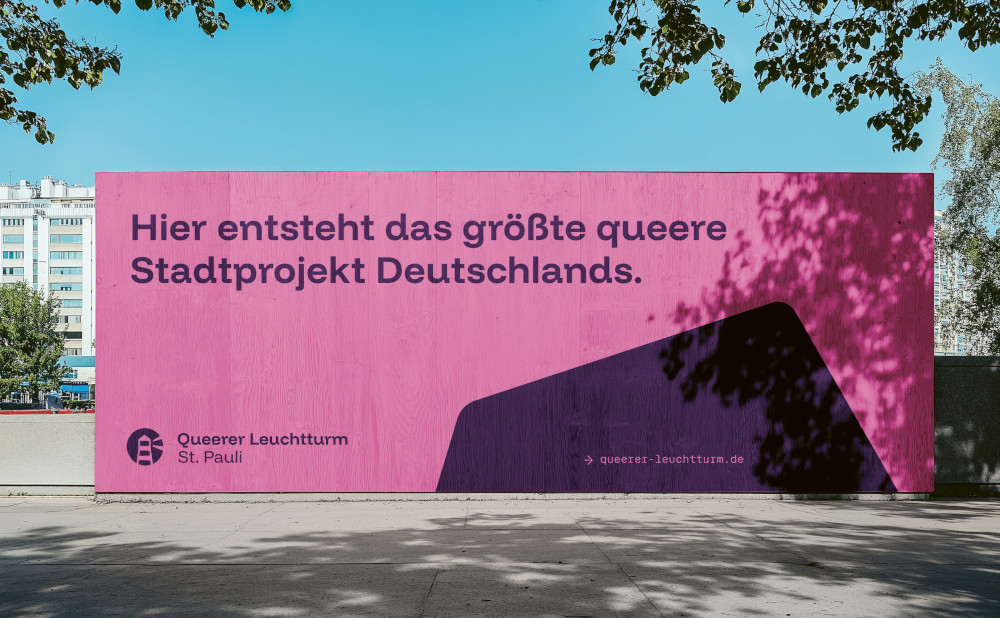 Case: Queerer Leuchtturm St. Pauli Bauschild