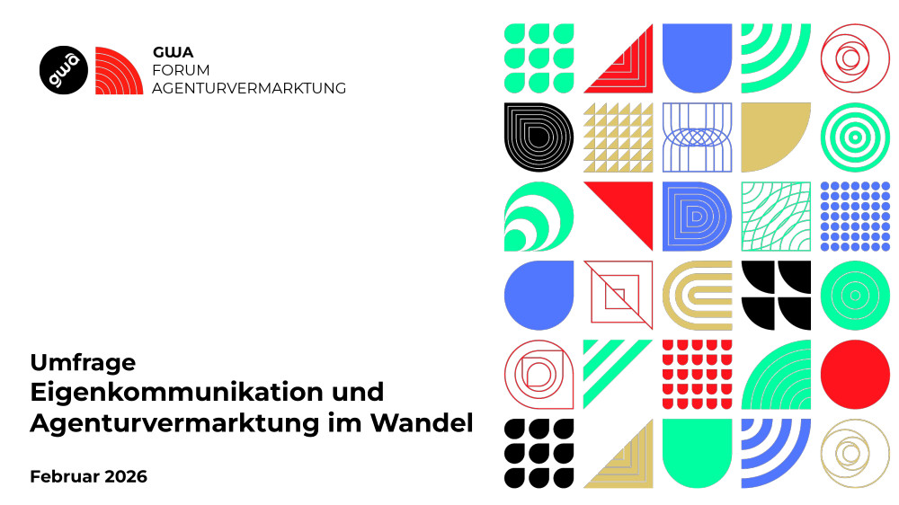 GWA-Forum-Agenturvermarktung Umfrageauswertung Titelblatt 