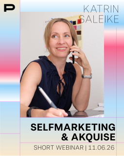 Endlich mit dem Selbstmarketing starten. Tipps für Akquise für Kreative
