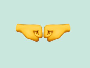 Team Grafik, Hände-Emoji