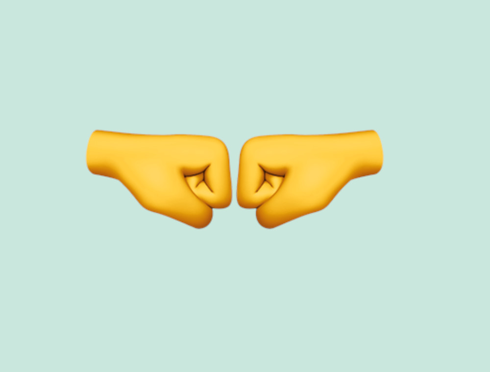 Team Grafik, Hände-Emoji