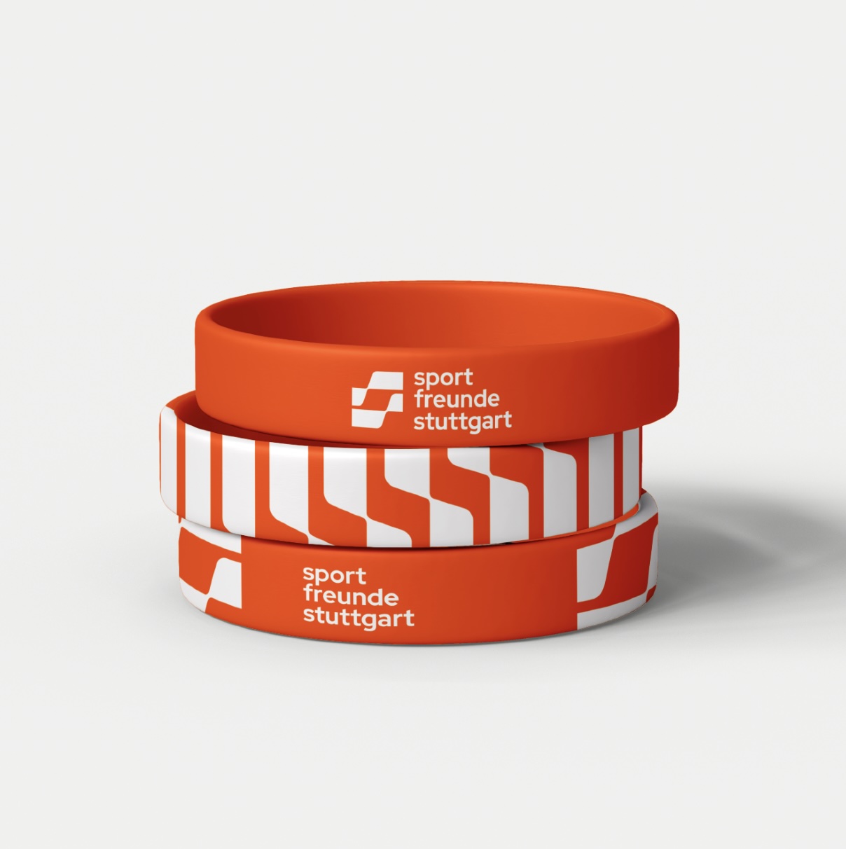 Merchandise Armreifen sport freunde stuttgart in Orange