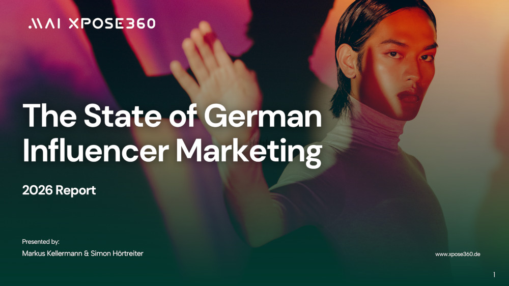 State of German Influencer Marketing 2026 Titelblatt