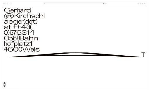 Website Minimalismus