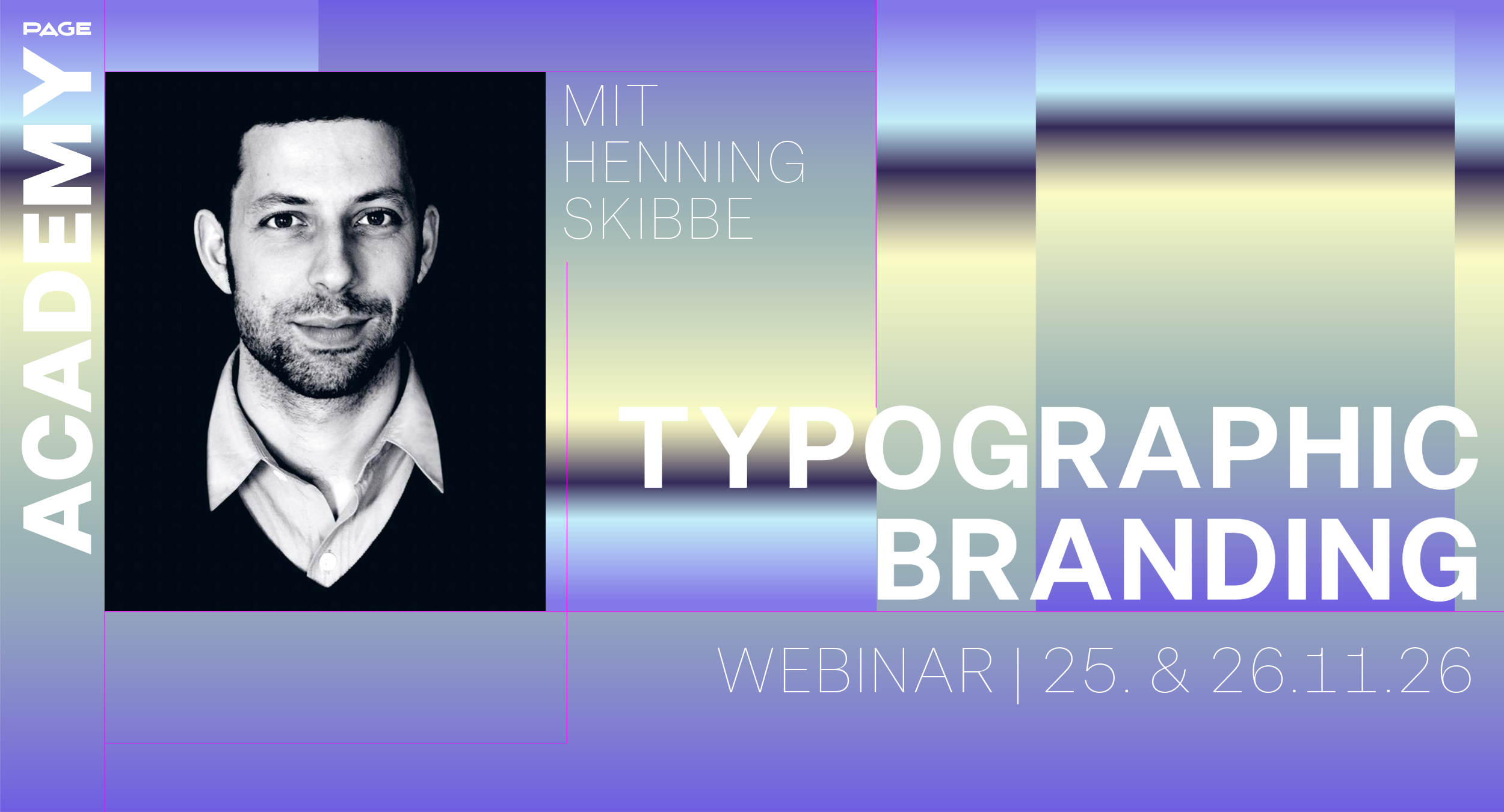 Typographic Branding Webinar mit Henning Skibbe 