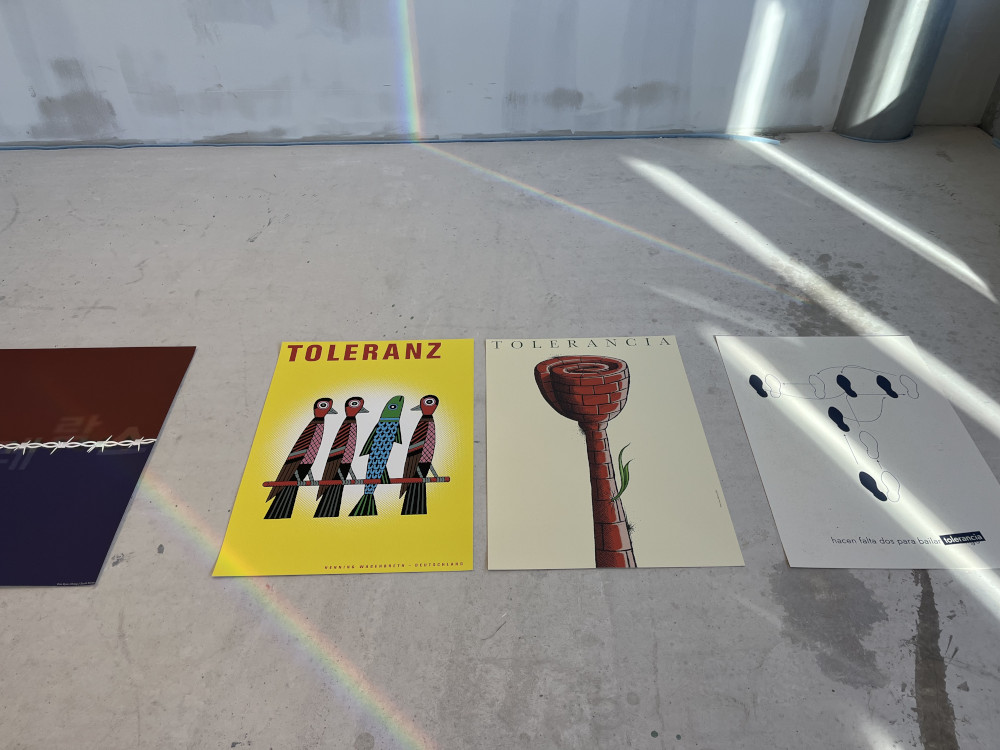 Berlin Design Week Poster Show Tolerance in der Macherei Kreuzberg