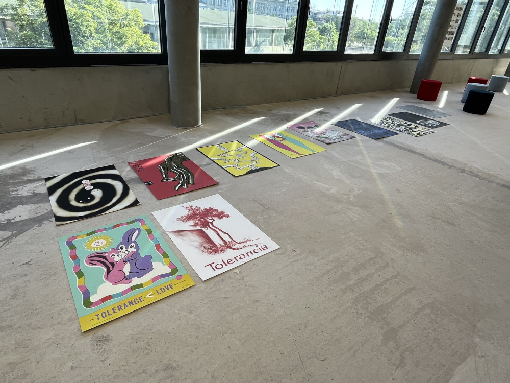 Berlin Design Week Poster Show Tolerance in der Macherei Kreuzberg
