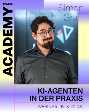 KI-Agenten: Webinar mit Simon Graff
