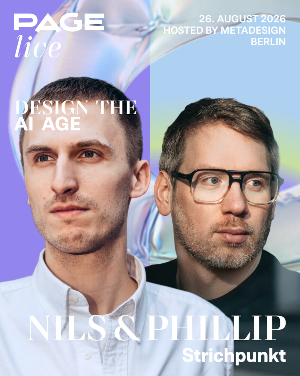 Titelbild PAGE Live, Speaker Nils Phillip,