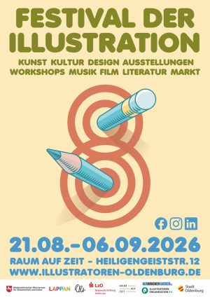 Plakat Festival der Illustration 2026