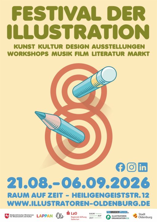 Plakat Festival der Illustration 2026