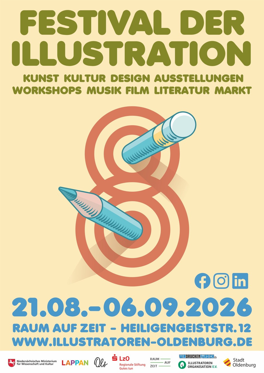 Plakat Festival der Illustration 2026