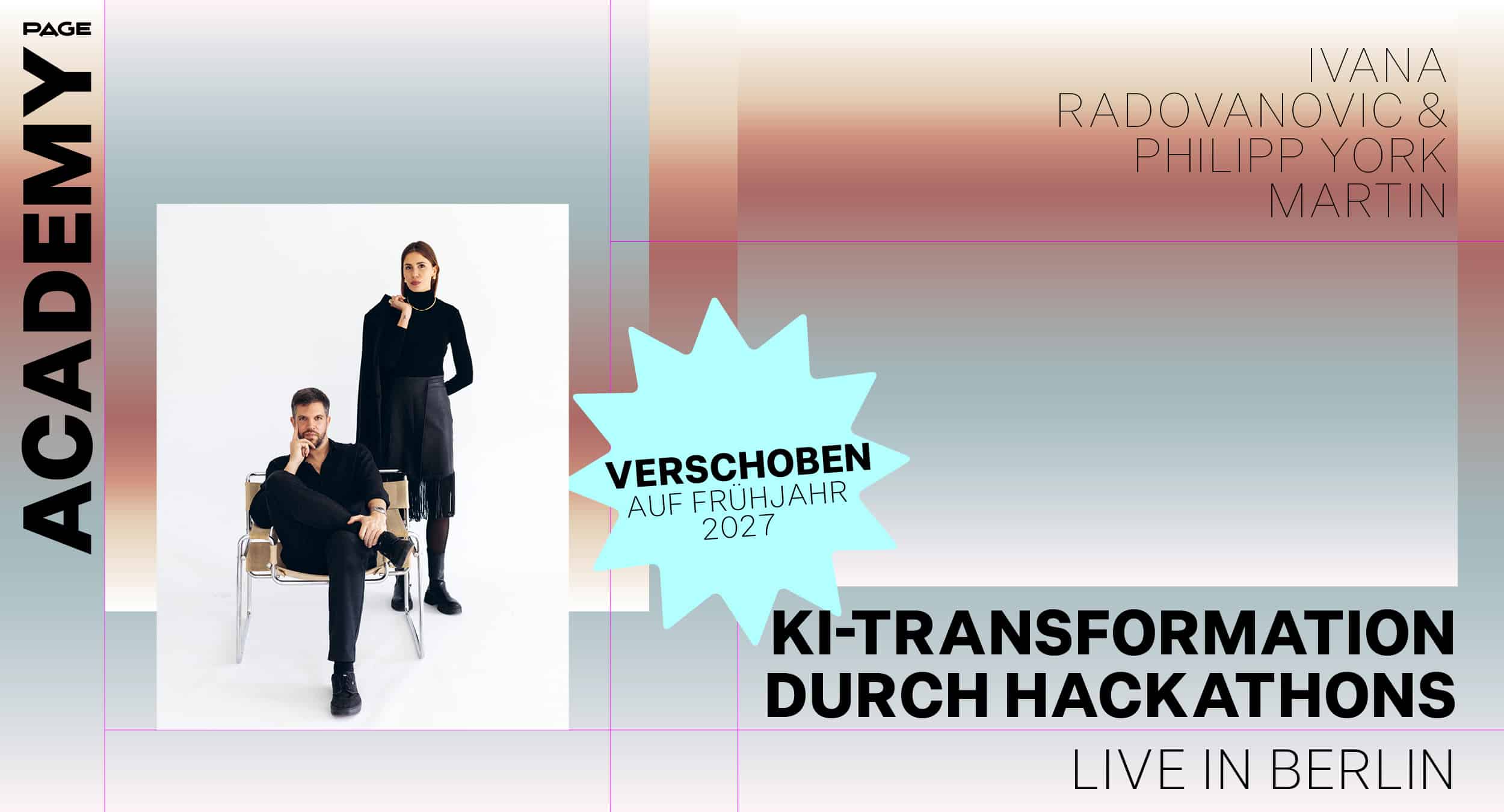 Terminverschiebung auf Frühjahr 2027