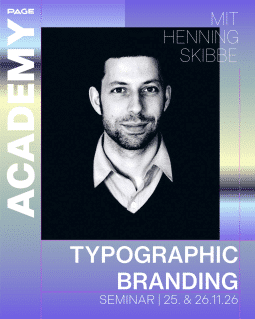 Wie wichtig Typographie im Branding ist, erklärt Henning Skibbe